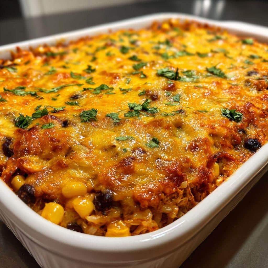 Fiesta Chicken Casserole Recipe - detail 1