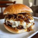 French Onion Soup Burgers