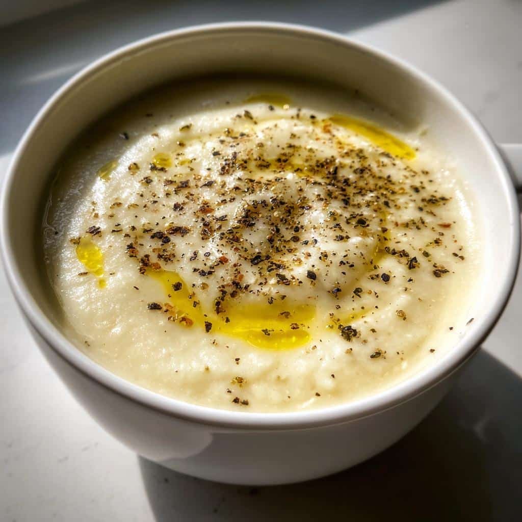 Healthy 15-Minute Instant Pot Cauliflower Soup - detail 1