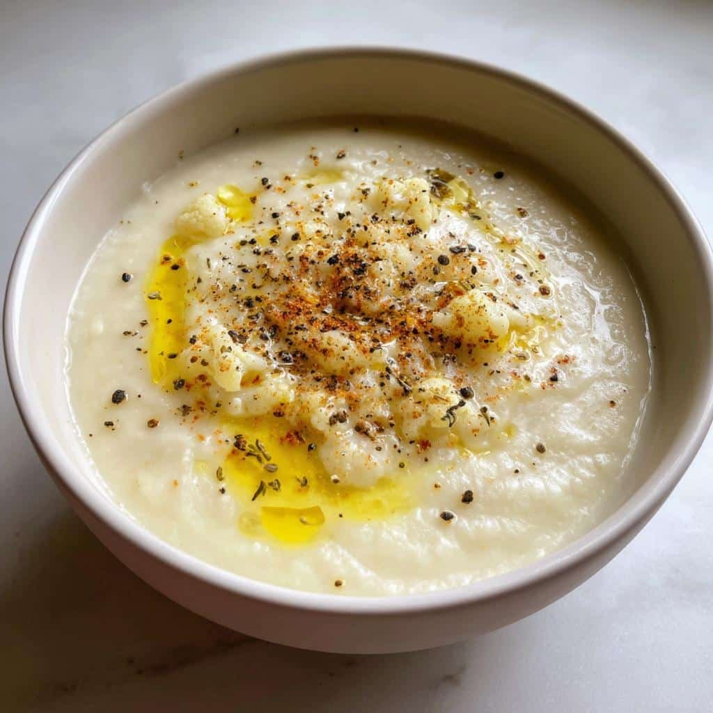 Healthy 15-Minute Instant Pot Cauliflower Soup