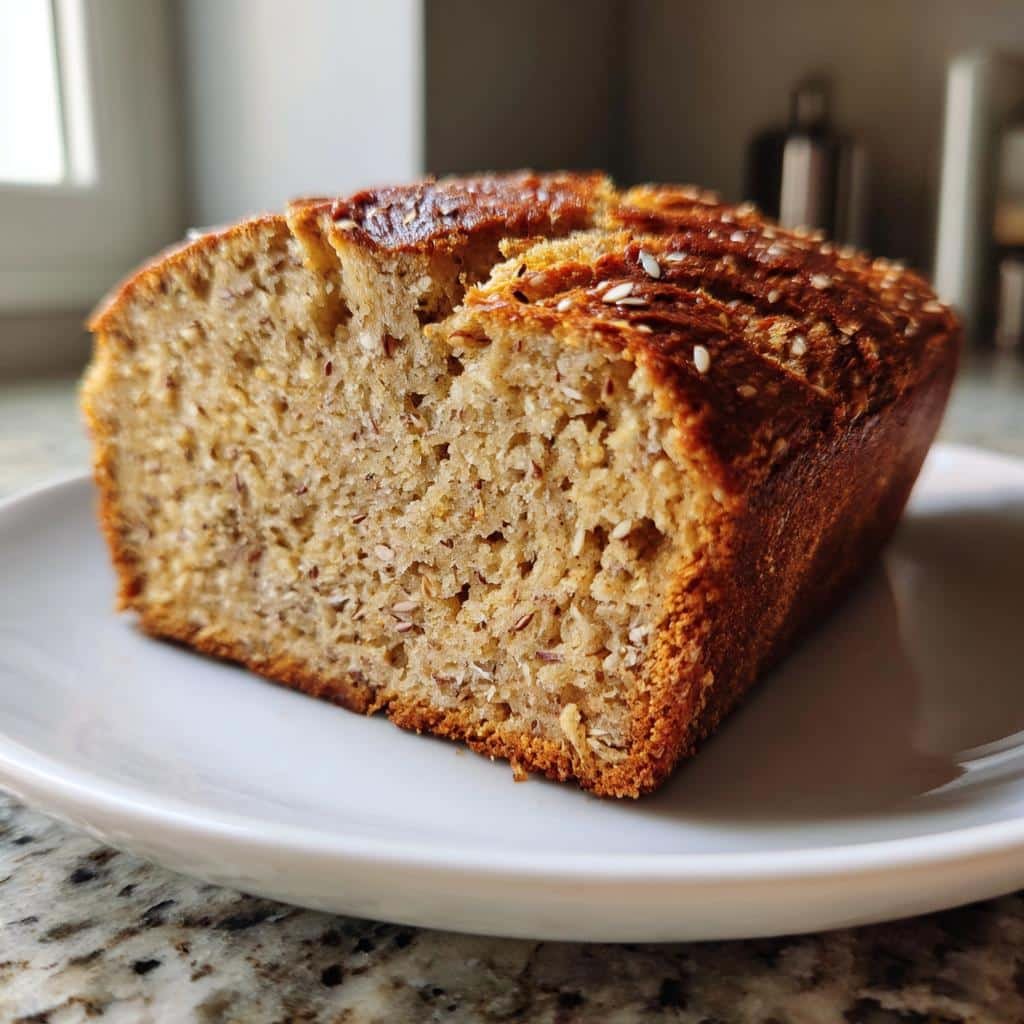 Healthy 2-Ingredient Flax Bread (Keto) - detail 1