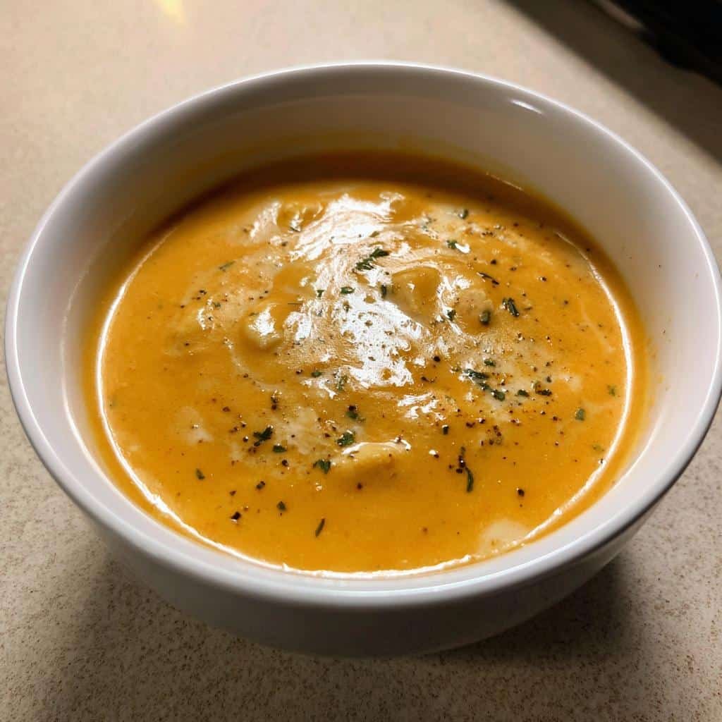 Healthy 30-Minute Butternut Chicken Bisque - detail 1