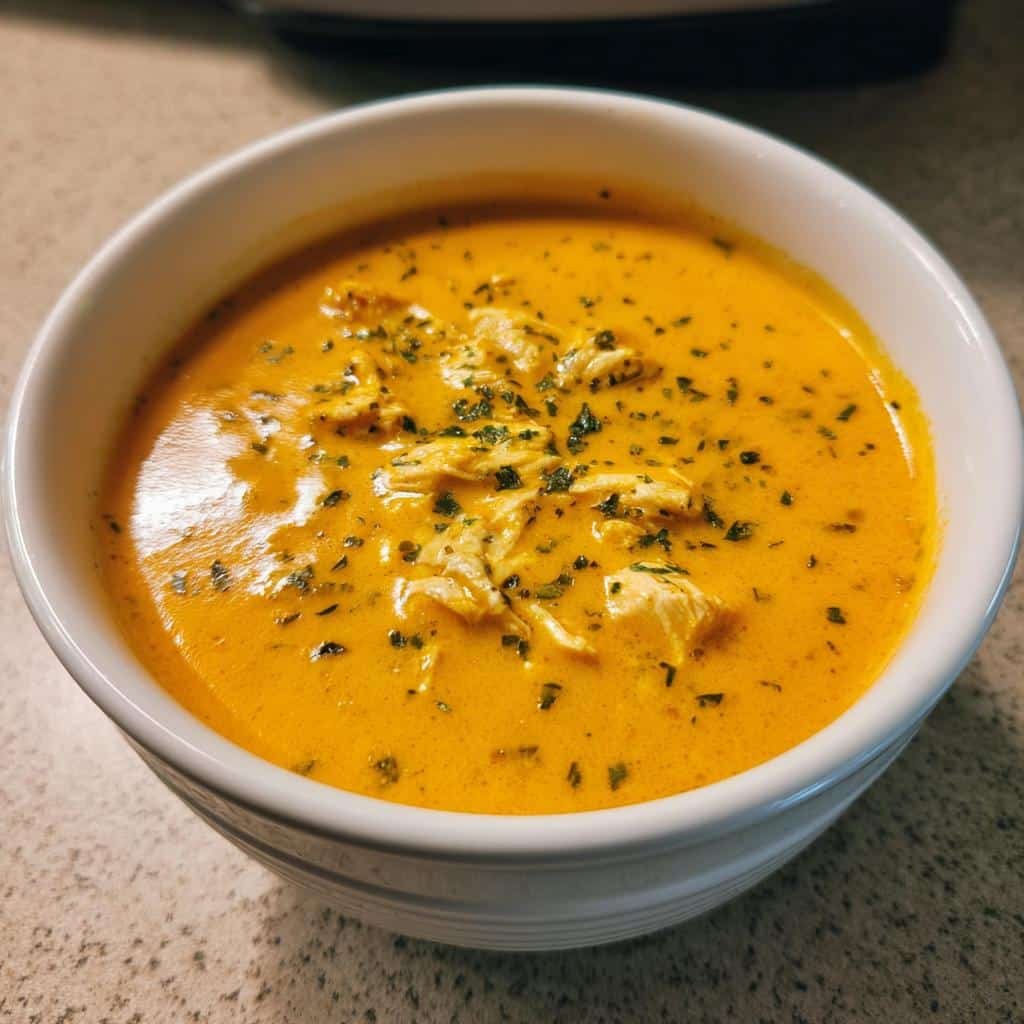 Healthy 30-Minute Butternut Chicken Bisque
