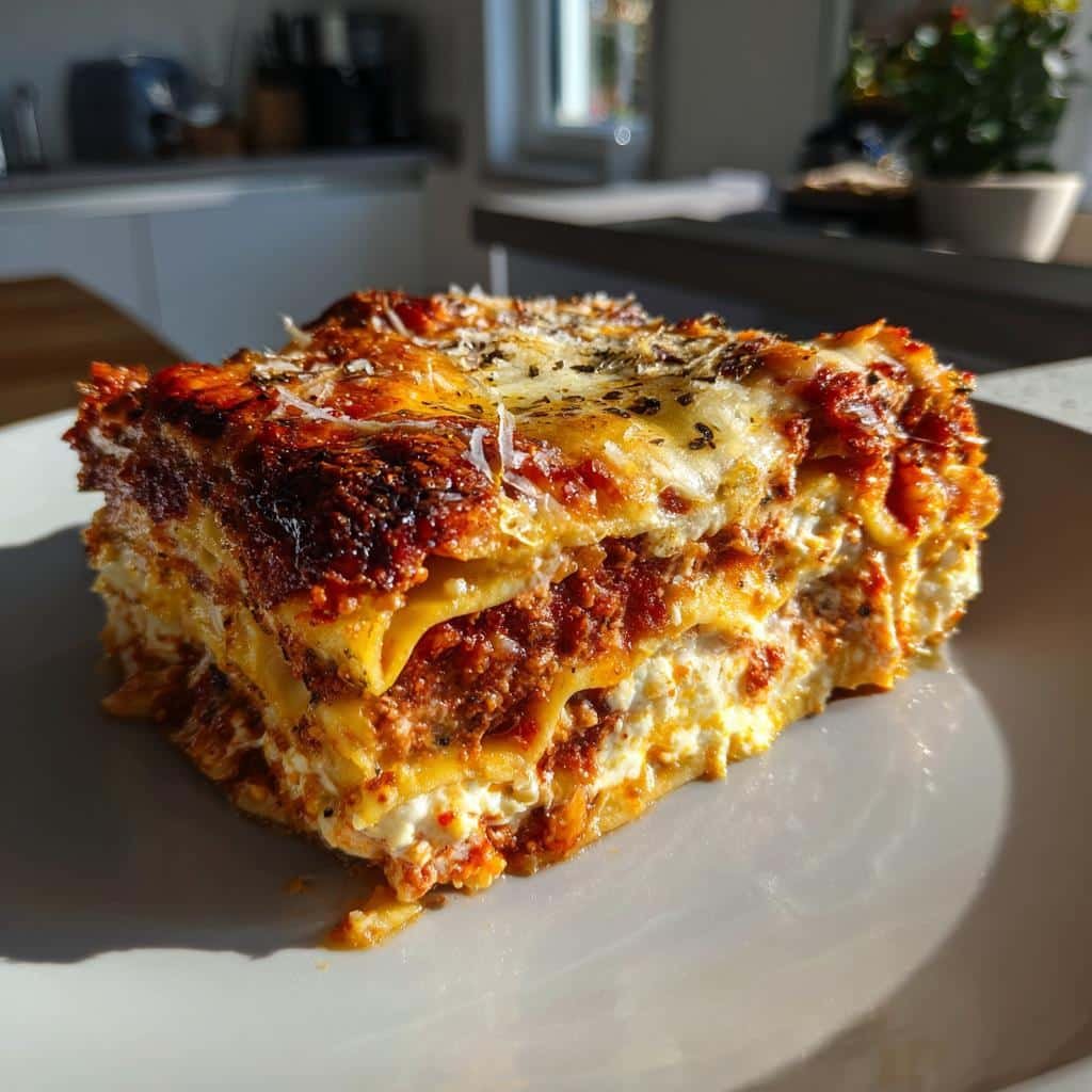 Healthy After Work Lasagna - detail 1