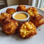 Healthy Air Fryer Mac and Cheese Balls