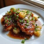 Healthy Air Fryer Pineapple Teriyaki Chicken