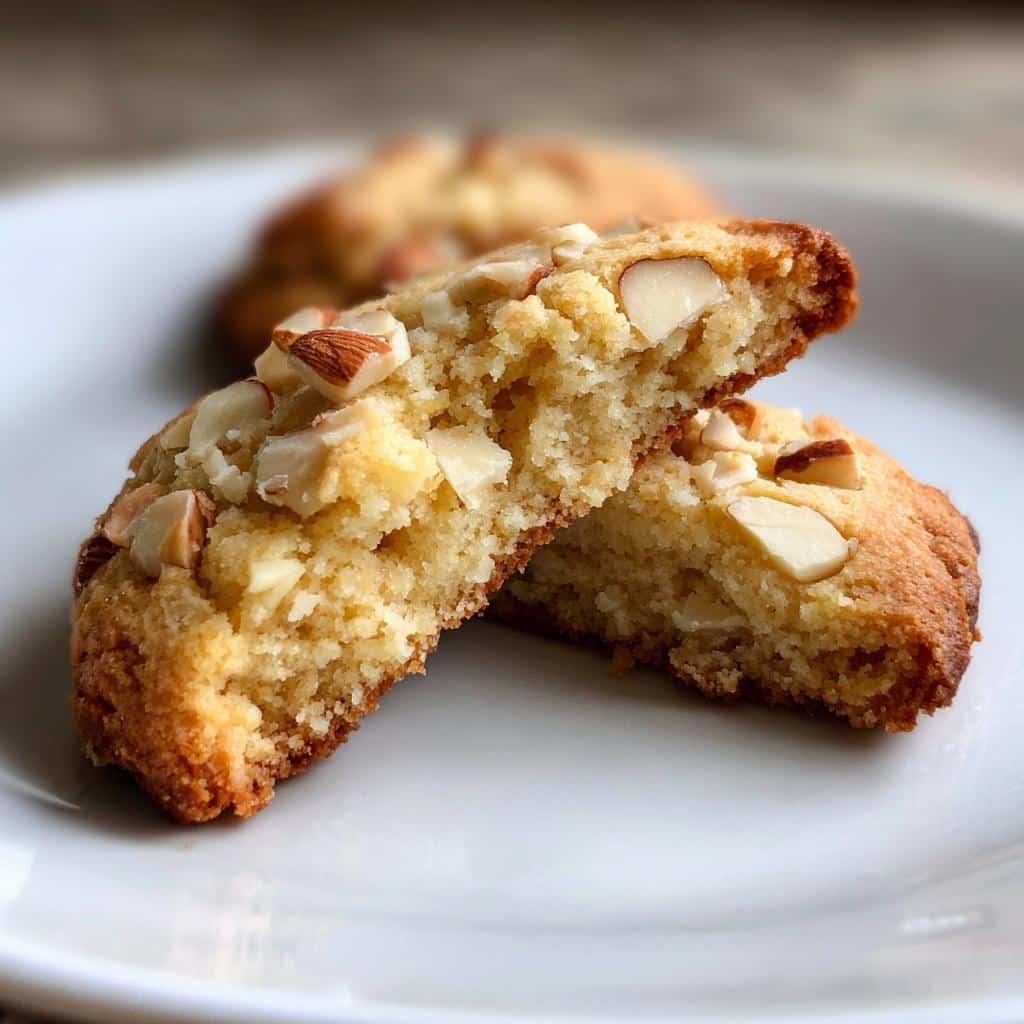 Healthy Almond Christmas Cookies - detail 1