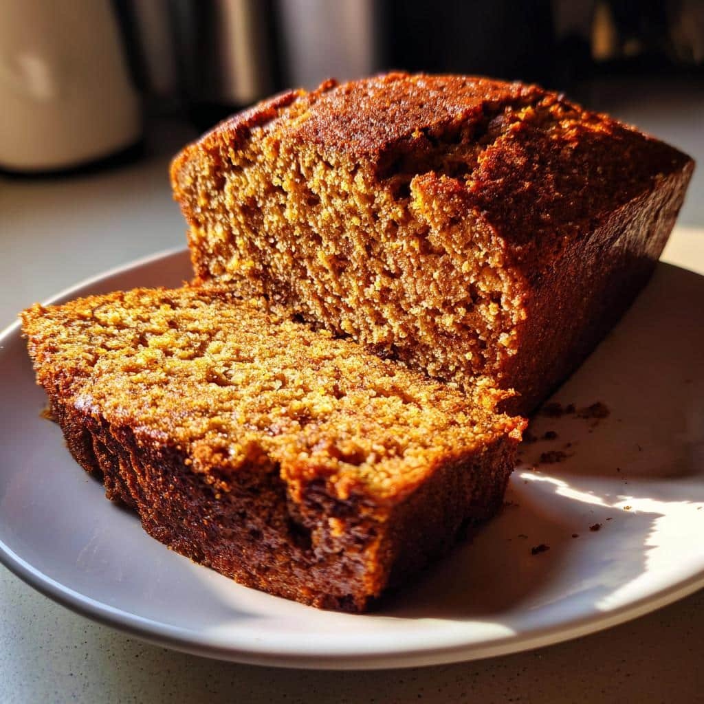 Healthy Almond Flour Pumpkin Bread