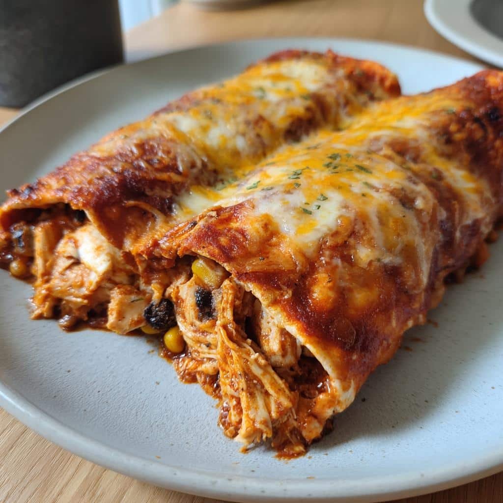 Healthy Best Ever Chicken Enchiladas