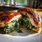 Healthy Best Spinach Stuffed Chicken Breasts