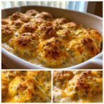 Healthy Biscuits and Gravy Casserole