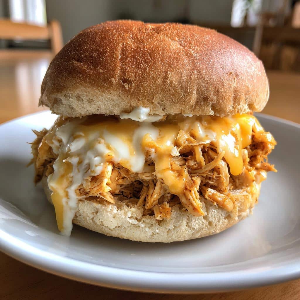 Healthy CRACK CHICKEN SLIDERS - detail 1