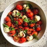 Healthy Caprese Mozzarella Bowl