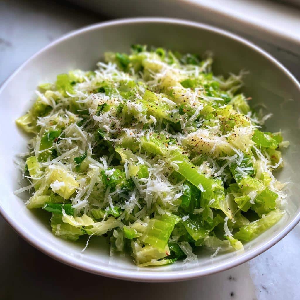 10-Minute Healthy Celery & Parmesan Salad You'll Crave 4 Healthy Celery & Parmesan Salad - detail 1
