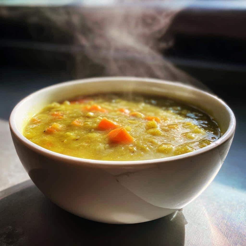 Healthy Cheap Split Pea Soup: 16g Protein Comfort in 1 Pot 4 Healthy Cheap Split Pea Soup - detail 1