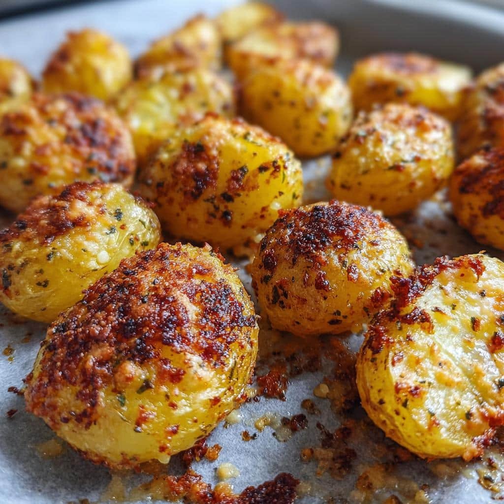 Healthy Cheesy Ranch Oven Roasted Potatoes - detail 1