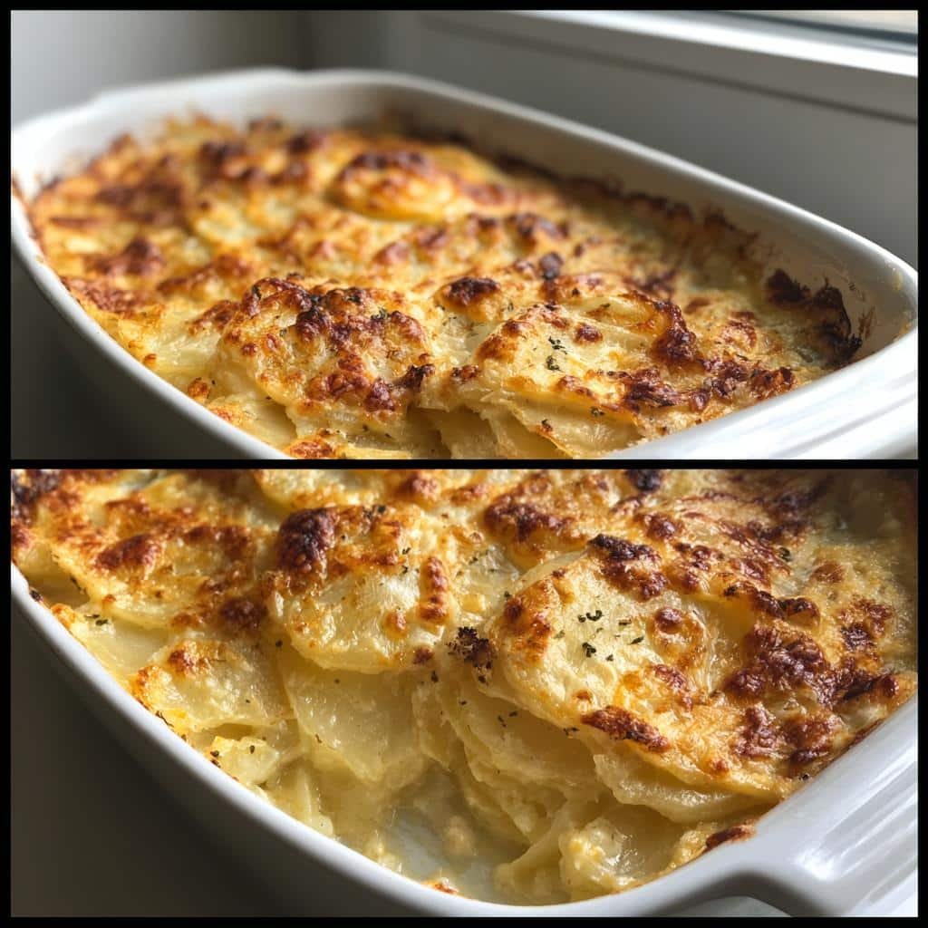 Healthy Cheesy Scalloped Potatoes Recipe - detail 1
