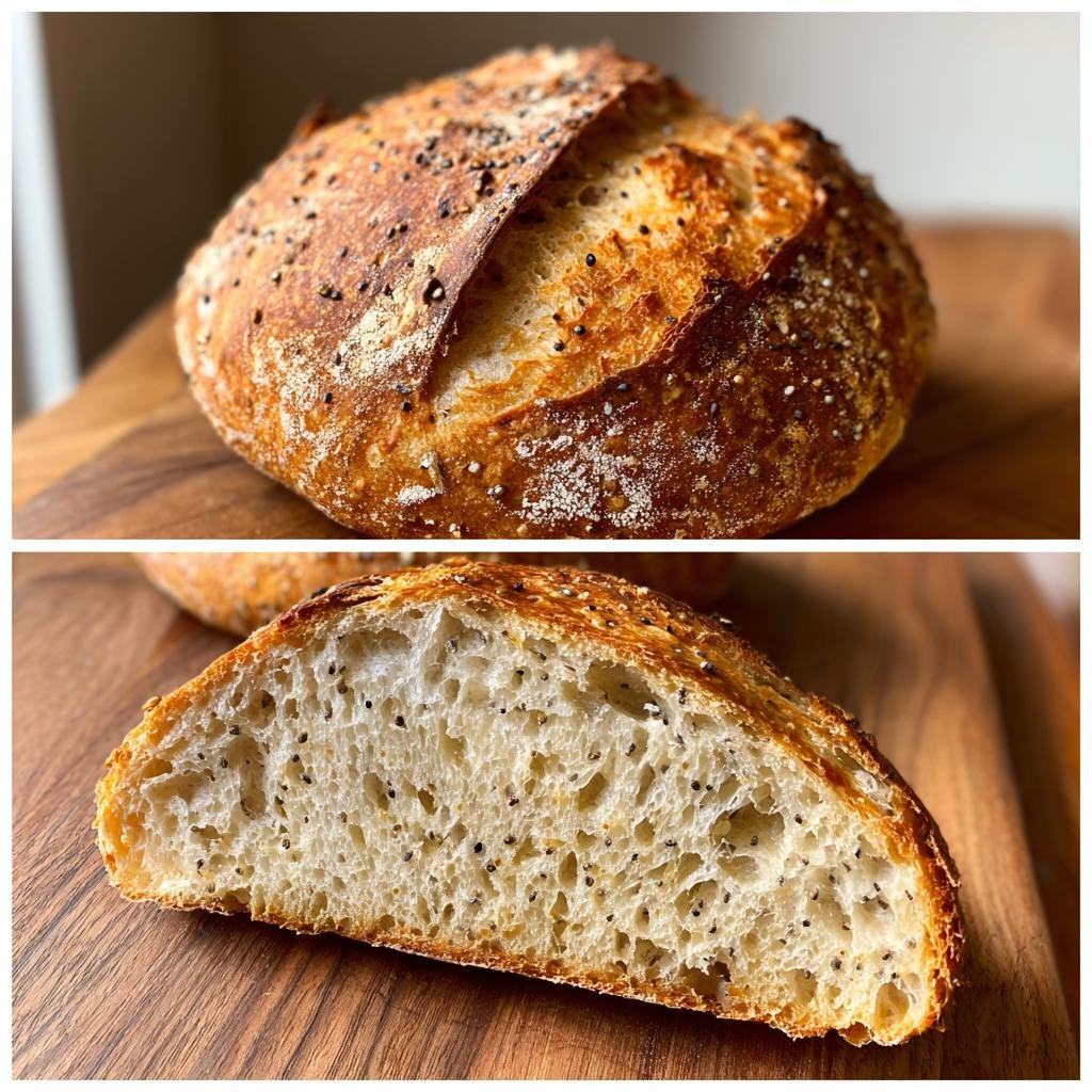 Healthy Chia Seed Sourdough - detail 1