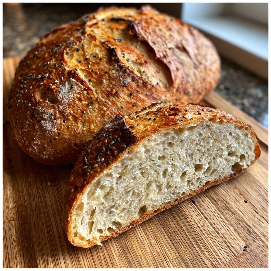 Healthy Chia Seed Sourdough