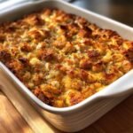 Healthy Chicken Dressing Casserole