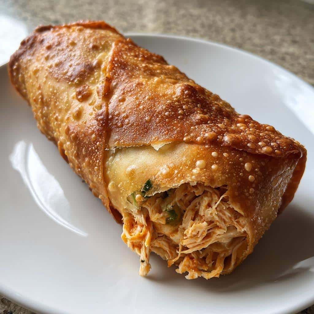 Healthy Chicken Jalapeño Popper Egg Rolls - detail 1