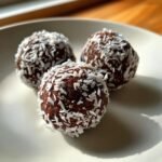 Healthy Chocolate Avocado Protein Balls