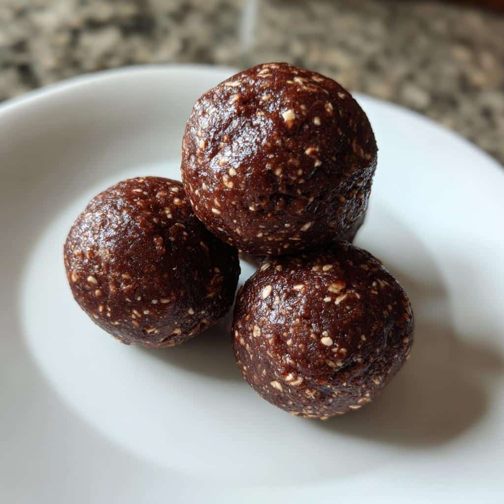 Healthy Chocolate Espresso Protein Balls - detail 1
