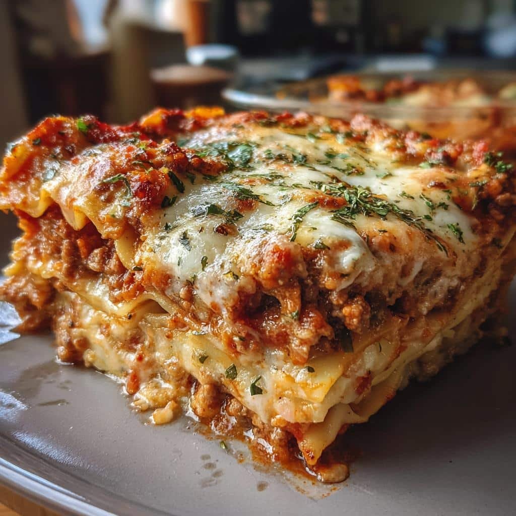 Healthy Chunky Sauce Lasagna: 12 Secret Veggie Bliss 4 Healthy Chunky Sauce Lasagna - detail 1