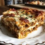Healthy Chunky Sauce Lasagna