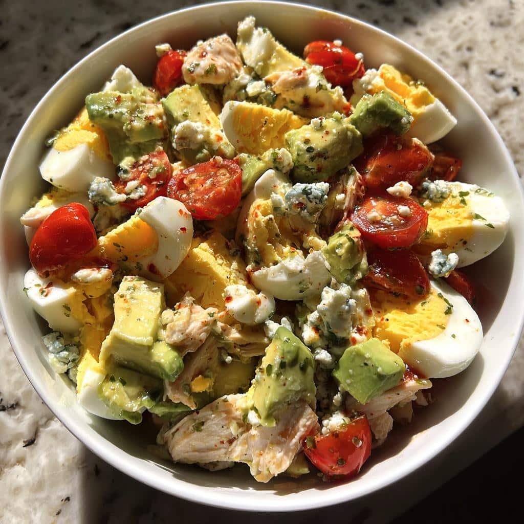 Healthy Cobb Egg Salad