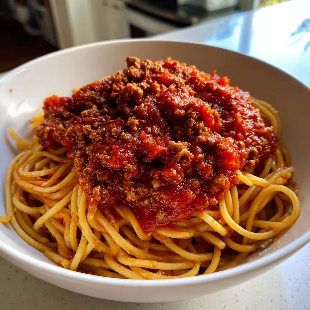 40-Minute Healthy Comfort Spaghetti Sauce Recipe to Crave 4 Healthy Comfort HOMEMADE SPAGHETTI SAUCE - detail 1