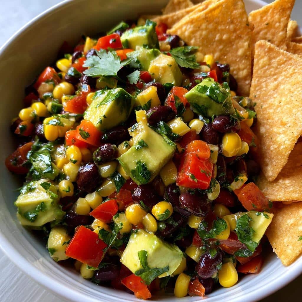 Healthy Cowboy Caviar dip (5 Ingredient Base)