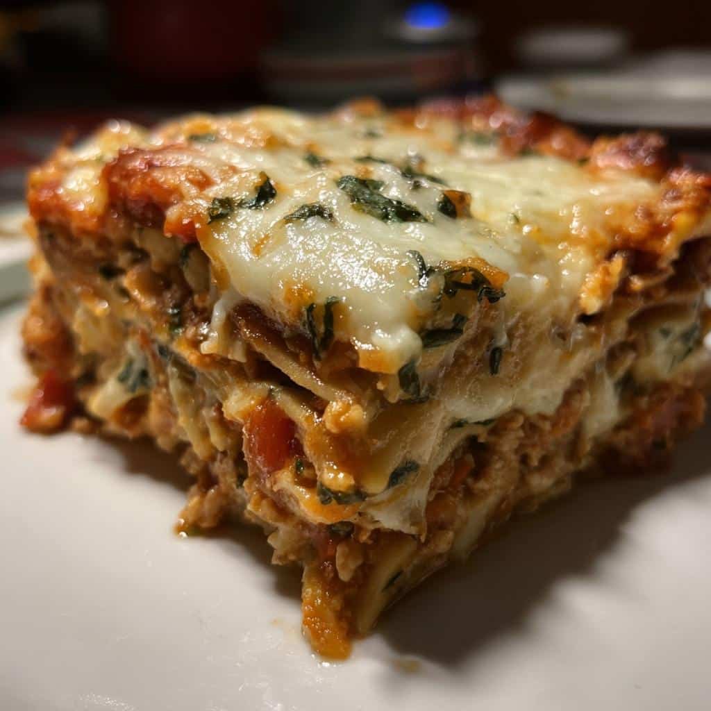 Healthy Cozy Dinner Lasagna - detail 1