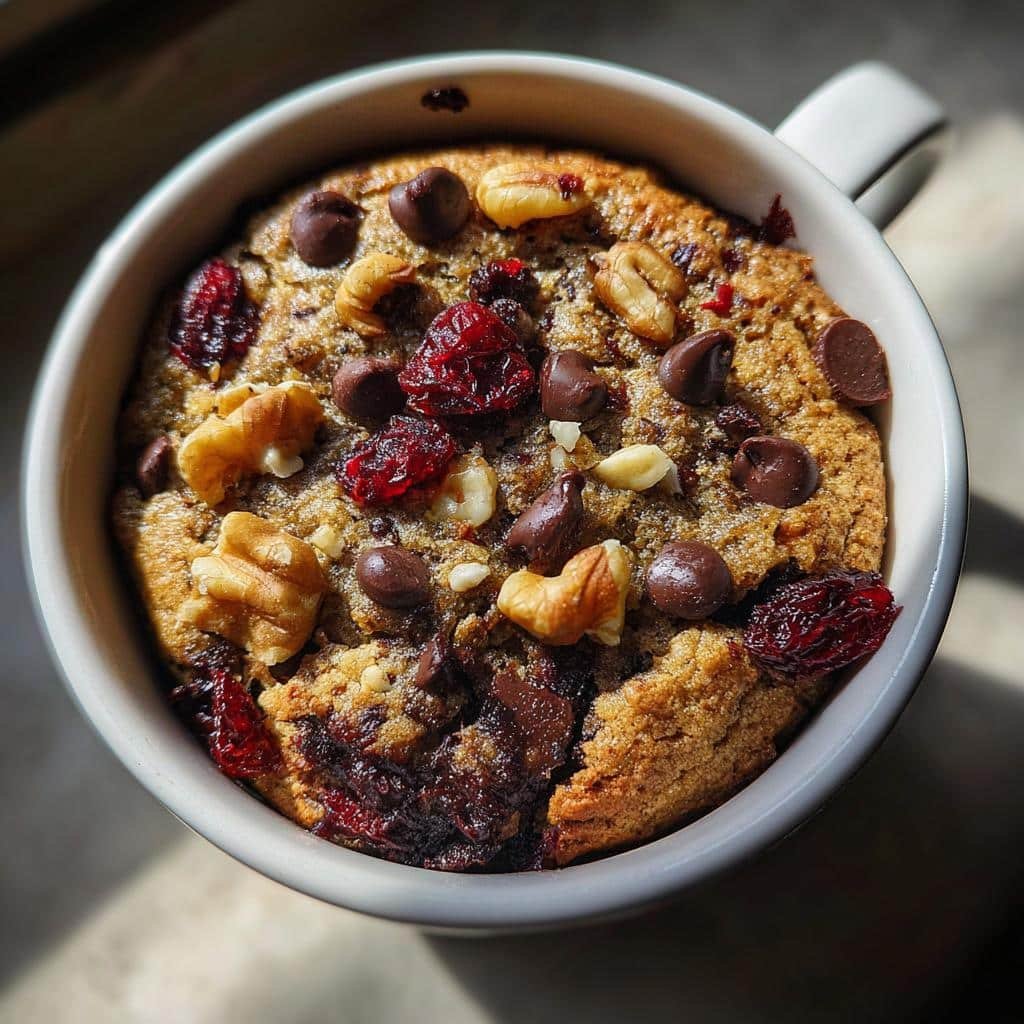 Healthy Cozy Kitchen Sink Christmas Mug Cookies