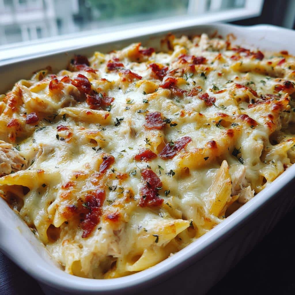 Healthy Crack Chicken Pasta Bake - detail 1