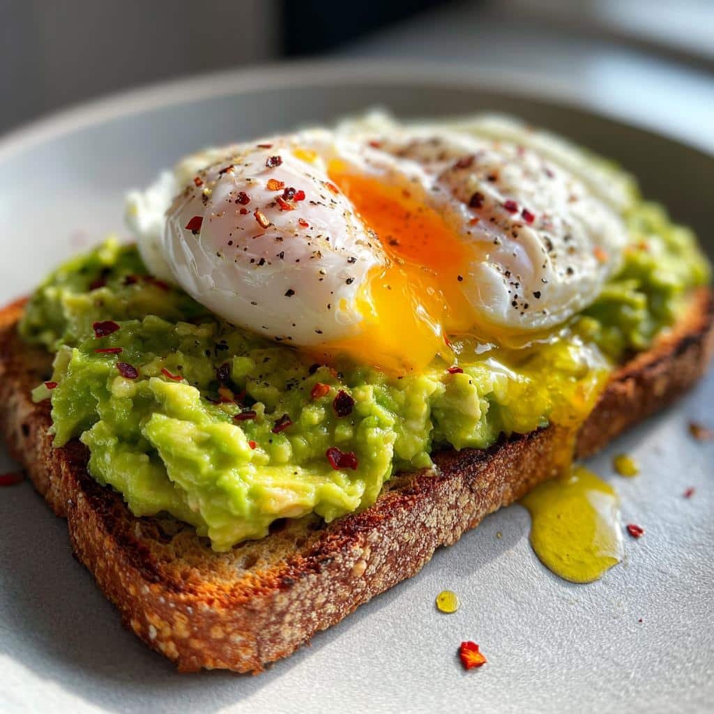 Healthy Creamy Avocado Toast with Perfect Poached Egg in 10 Minutes 4 Healthy Creamy Avocado Toast with Perfect Poached Egg - detail 1