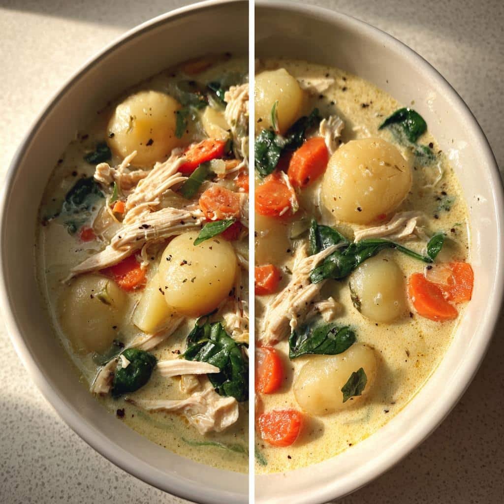 Healthy Creamy Crockpot Chicken Gnocchi Soup in Just 6 Hours 4 Healthy Creamy Crockpot Chicken Gnocchi Soup - detail 1