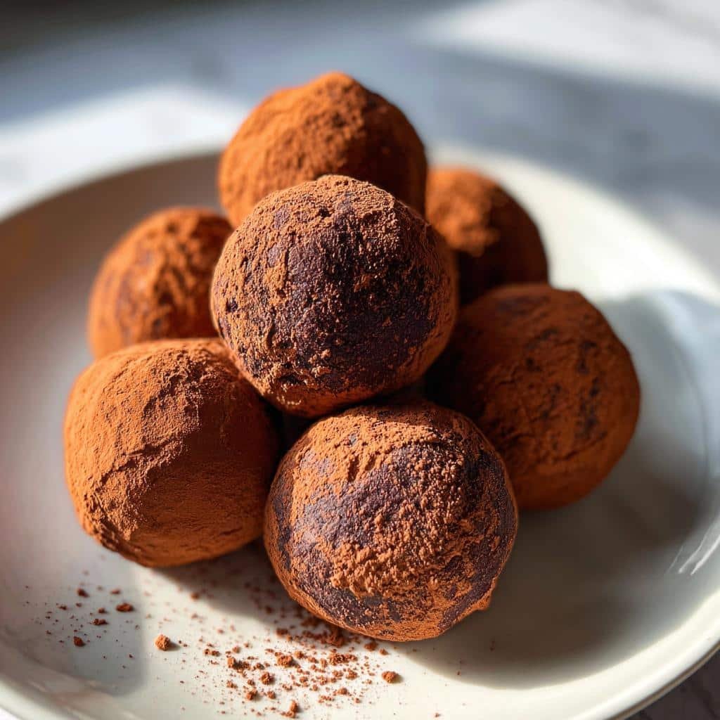 Healthy Creamy Truffle Balls