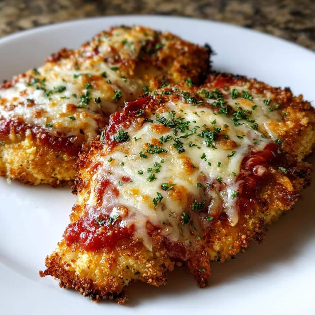 Healthy Crispy Air Fryer Chicken Parmesan in Just 27 Minutes 4 Healthy Crispy Air Fryer Chicken Parmesan - detail 1