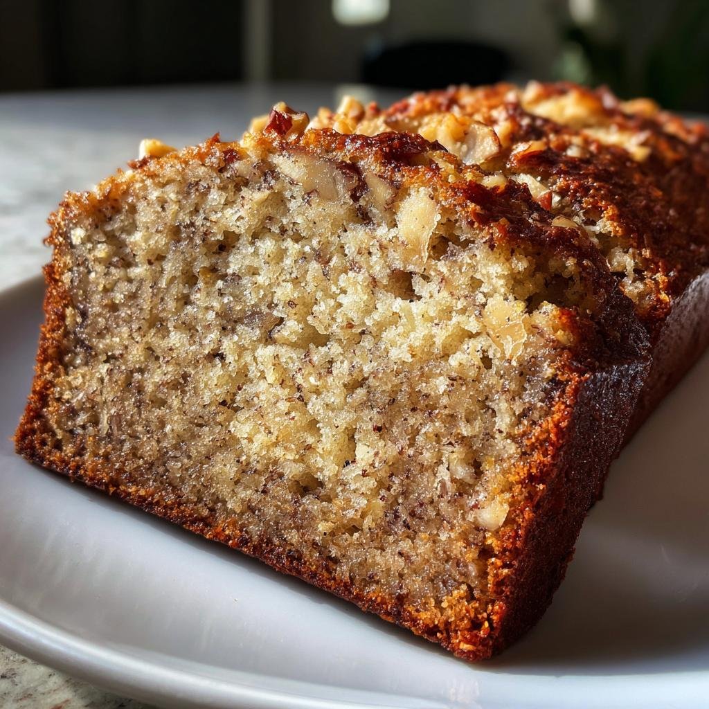 Healthy Crock Pot Banana Bread - detail 1
