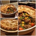 Healthy Crock Pot Beef Pot Pie