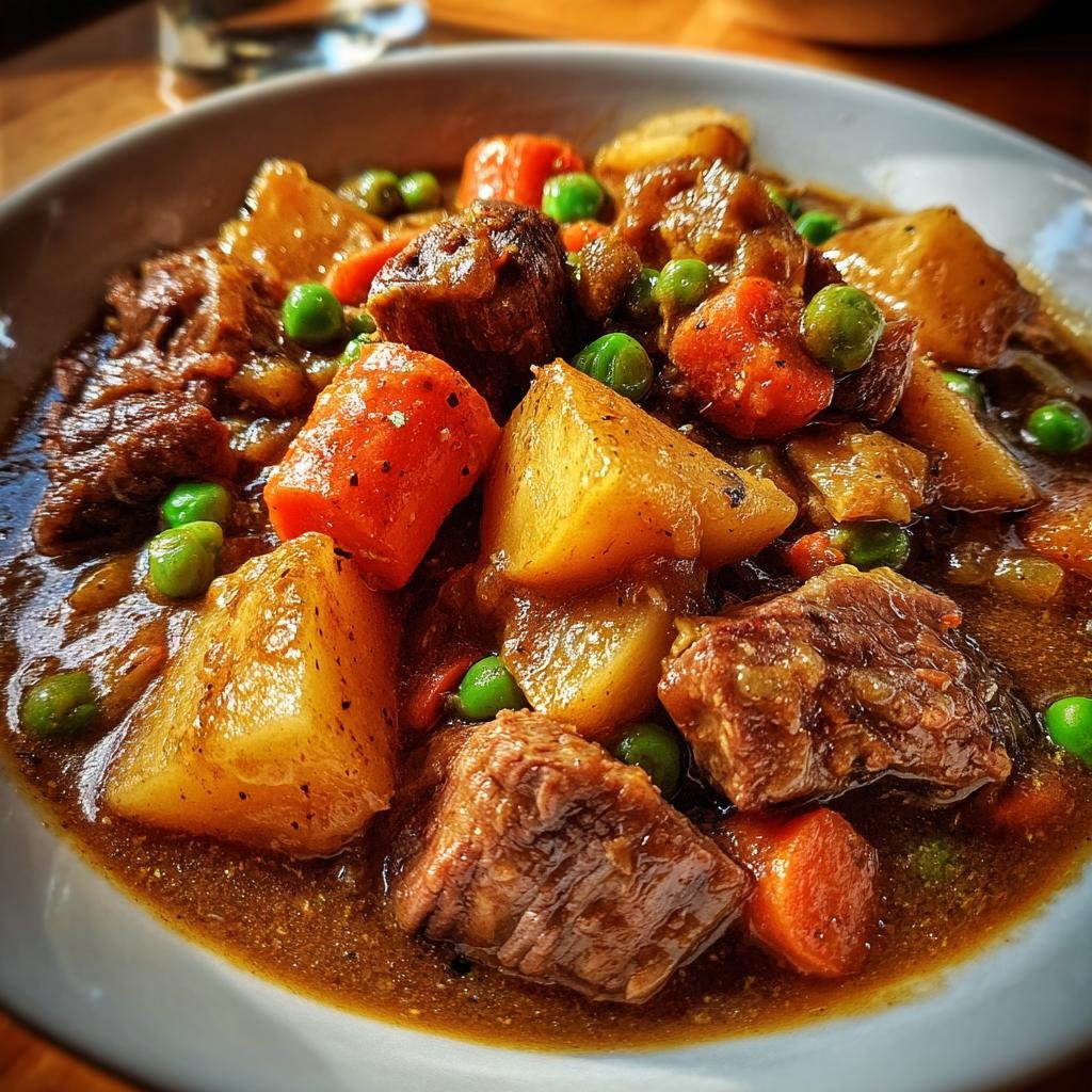 Healthy Crock Pot Beef Pot Pie
