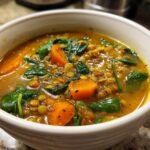 Healthy Crock Pot Detox Vegetable Lentil Soup
