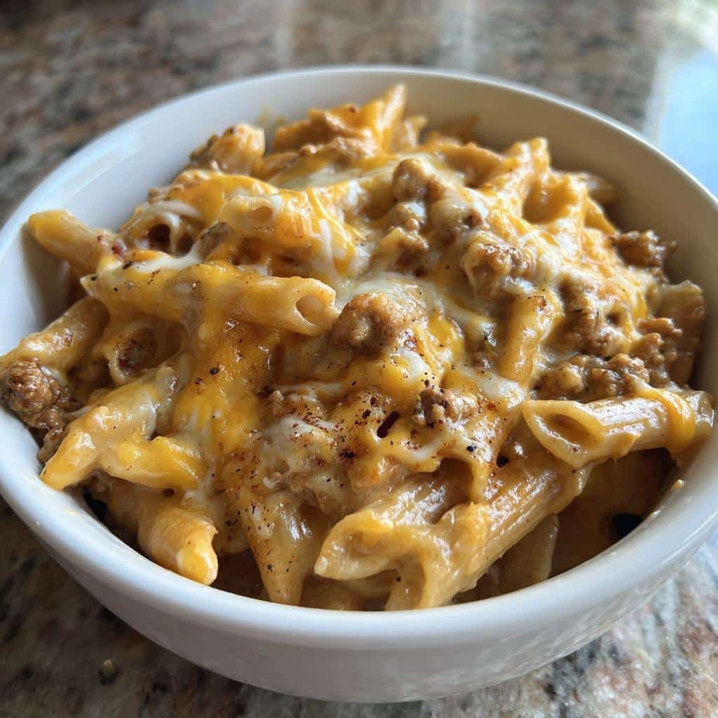 Healthy Crock Pot Taco Shells and Cheese - detail 1