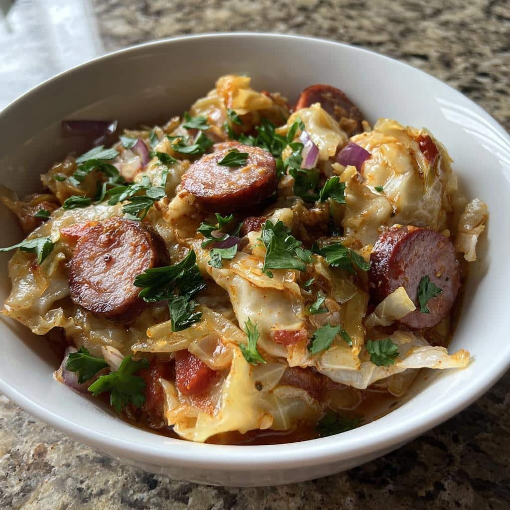 Healthy Crock pot Pierogi Casserole with Kielbasa Recipe