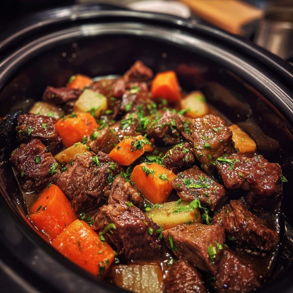 Healthy Crockpot Beef Stew Recipe - detail 1