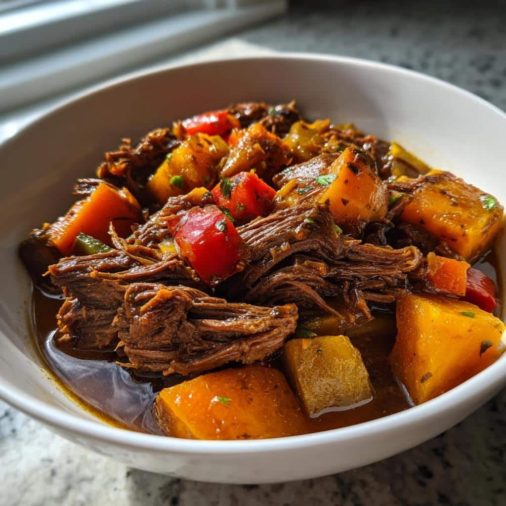 Healthy Crockpot Caribbean Pot Roast - detail 1