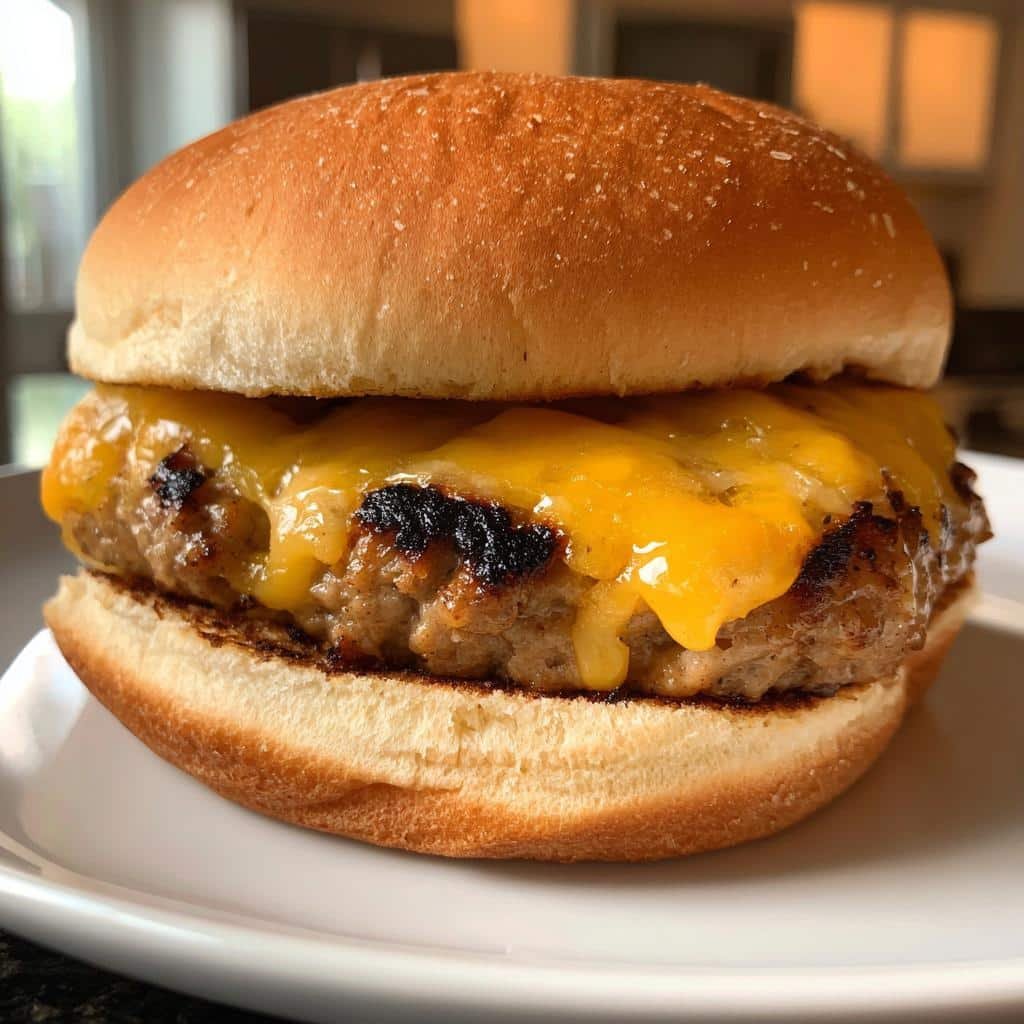 Healthy Crockpot Cheeseburgers - detail 1