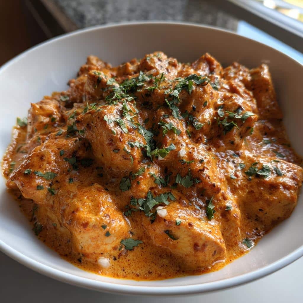 Healthy Crockpot Chicken Tikka Masala (Healthy Version)