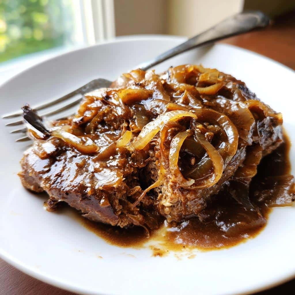 Healthy Crockpot Cube Steak - detail 1